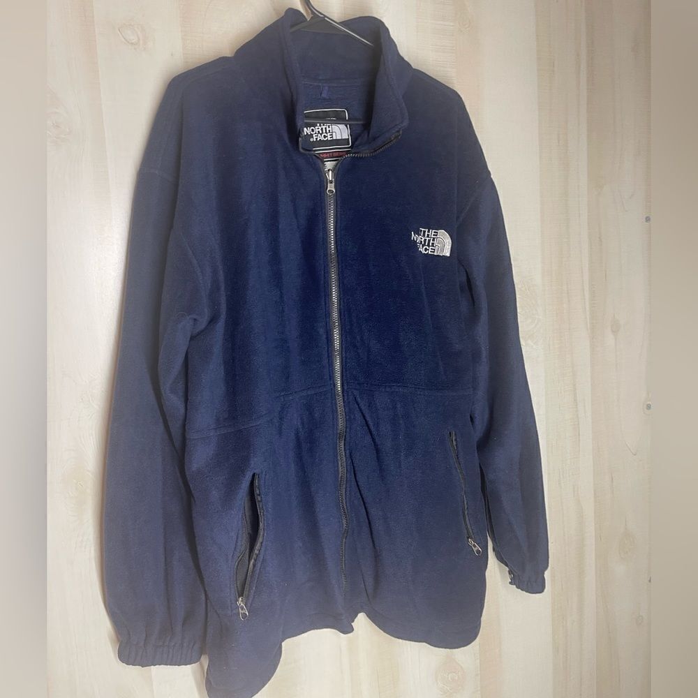 The North Face Gore Windstopper navy fleece jacket summit series, size XXL